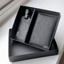 Personalised Foiled Leather Travel Gift Set, thumbnail 6 of 12