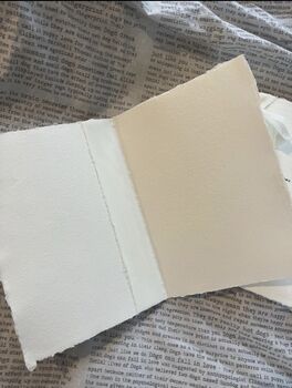 Set Of Two Personalised Wedding Typewriter Vow Books, 6 of 6