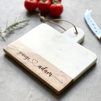 Personalised Marble Cheese Board, 6 of 12