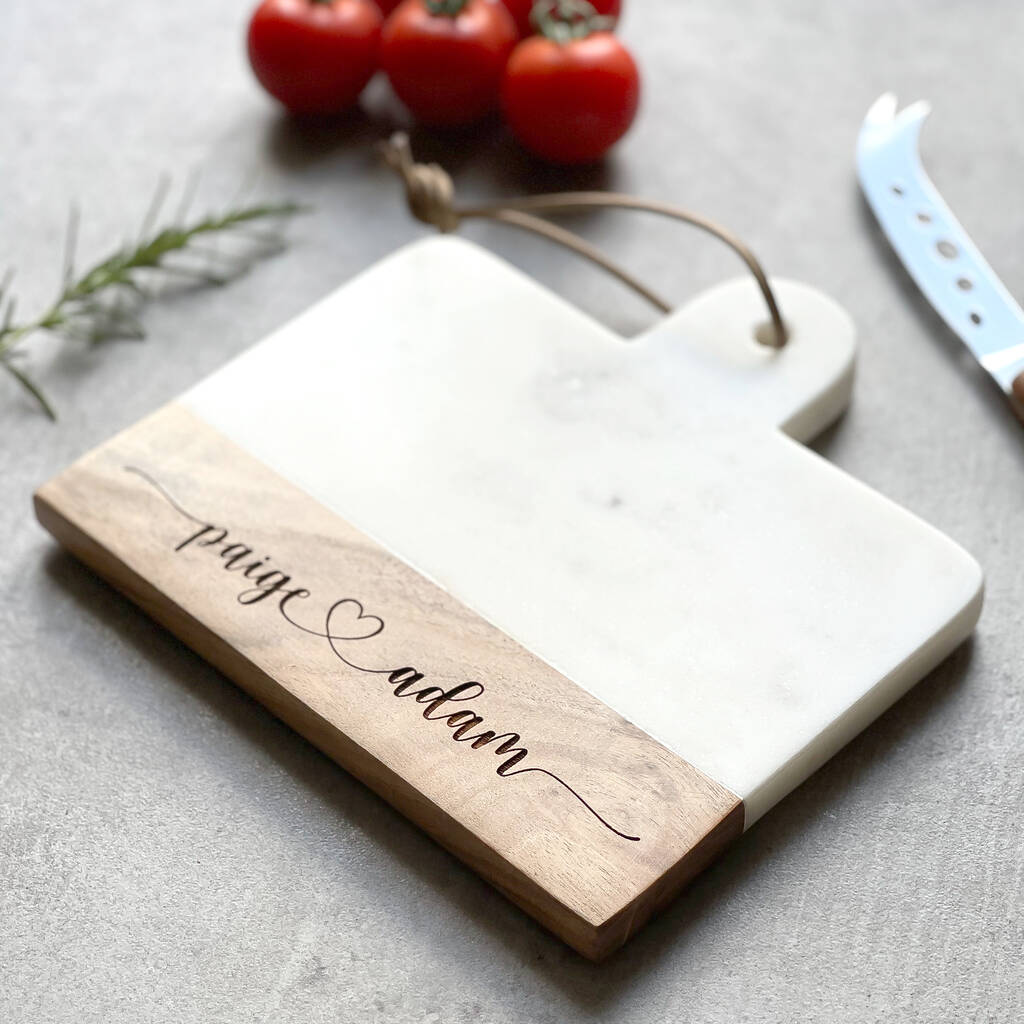 Personalised Marble Cheese Board, 1 of 3