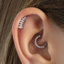 Athena Curved Helix Earring, thumbnail 1 of 5