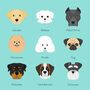 Personalised Woofy Christmas Card Choose From 30 Breeds, thumbnail 6 of 10