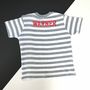 'One' Stripy Applique Birthday T Shirt, thumbnail 6 of 8