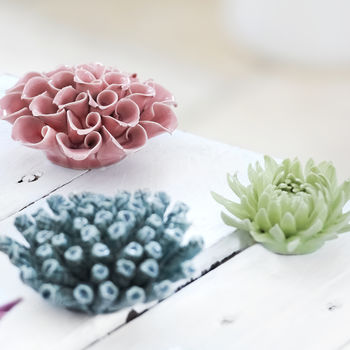 Porcelain Flower Coral Decorations, 5 of 7