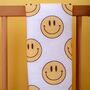 Muslin Swaddle Baby Shower Blanket Smiley, thumbnail 7 of 9