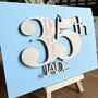 Personalised 35th Jade Wedding Anniversary, thumbnail 2 of 10