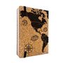 Cork Travel Journal World Map Gift For Travellers, thumbnail 3 of 10