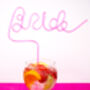 Bride Straw ~ Bride Hen Party Drinking Straw, thumbnail 5 of 7