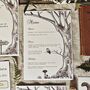 Woodland Wedding Stationery Recycled, thumbnail 7 of 8