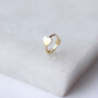 9ct Solid Gold Heart Helix Hoop Earring, thumbnail 1 of 3