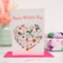 Mothers Day Plantable Flower Heart Seed Paper Card, thumbnail 2 of 5
