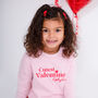 Valentines 'Cutest' Personalised Embroidered Sweatshirt, thumbnail 3 of 5