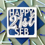 Big Birthday Personalised 21st Card, thumbnail 1 of 4