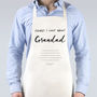 Things I Love About Grandad Apron, thumbnail 1 of 2