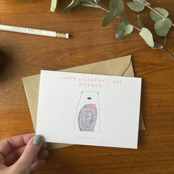 Happy Valentine's Day Mummy Bear Card, 3 of 3