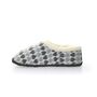 Millie Grey Heart Women's Slippers Indoor/Garden Shoes, thumbnail 6 of 9