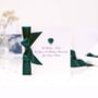 Bedazzled Personalised Emerald Wedding Anniversary Card, thumbnail 1 of 7