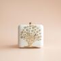 Ivory Mulberry Tree Clutch, thumbnail 1 of 10
