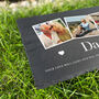 Personalised Photo Memorial Slate Grave Marker 30 X 20cm, thumbnail 5 of 9