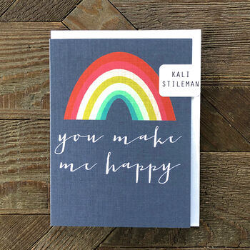 Mini You Make Me Happy Card, 5 of 5