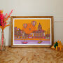 Nottingham Art Print, Colourful Wall Art, thumbnail 1 of 2