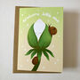 Welcome Little One Illustrated Greetings Card, thumbnail 6 of 6