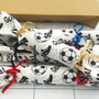 Football Themed Linen Napkin Crackers, thumbnail 2 of 6