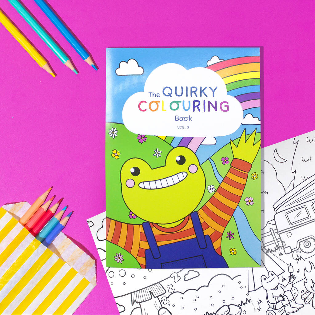 Frog Colouring Book For Adults And Children, 1 of 10