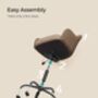Office Chair Swivel Chair Adjustable Height Armrests, thumbnail 8 of 12