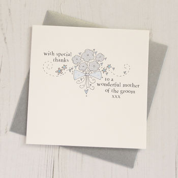 Sparkly Mother Of The Bride Or Groom Card, 2 of 2