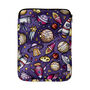 Space Themed Snugbook Water Resistant Book Pouch Purple, thumbnail 4 of 6
