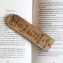 Personalised Wooden Bookmark For Teacher Appreciation, thumbnail 2 of 10