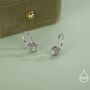 Genuine Labradorite Drop Earrings In Sterling Silver, thumbnail 2 of 11