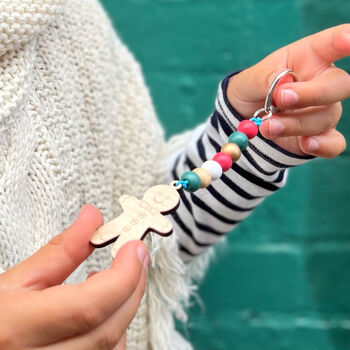 Make Your Own Gingerbread Keyring Kit, 2 of 8