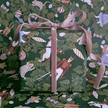Christmas Nutcracker Wrapping Paper, 5 of 8
