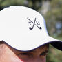 Personalised Golf Clubs Cap Hat Gift For Him, thumbnail 7 of 9