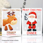 Personalised Santa Baby 1st Christmas Card, thumbnail 9 of 10