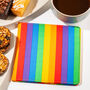 Blue Badge Wallet Disabled Parking Permit Holder Rainbow Stripe, thumbnail 5 of 7