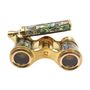 Mother Of Pearl Abalone Opera Glasses With Wooden Box, thumbnail 2 of 8