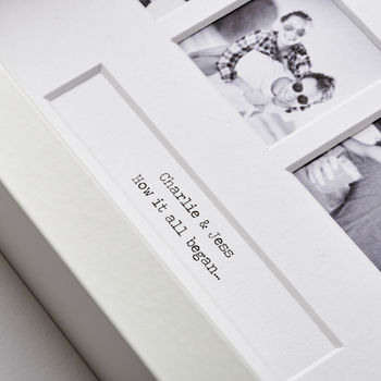 Personalised 'Our Anniversary' Photo Frame, 3 of 4