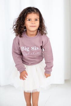 Personalised Big/Little Sister Sweatshirt, 2 of 8
