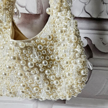 Pearl Embellished Handbag, 3 of 6