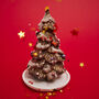 White Chocolate Snow Gold Chocolate Christmas Tree, thumbnail 1 of 9