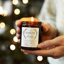 Personalised Gift For Wife Girlfriend Christmas Candle, thumbnail 1 of 12
