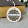 Personalised Happy Diwali Ceramic Decoration, thumbnail 1 of 2