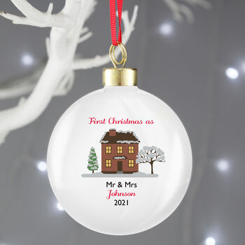 Personalised New Home Bauble, 5 of 6