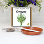 Gardening Gift. Grow Your Own Herbs. Oregano Seeds Kit, thumbnail 1 of 4