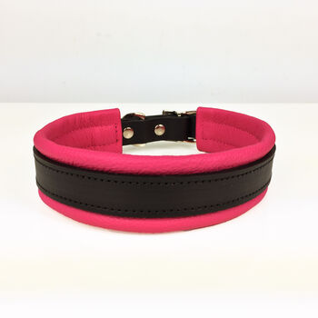 Handcrafted Padded Leather Dog Collar, 9 of 9