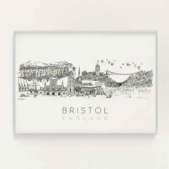 Bristol Skyline Fine Art Print, 2 of 12