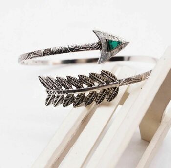 Boho Arrow Upper Arm Cuff, 2 of 6